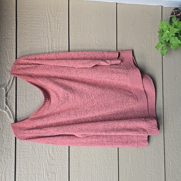TORRID Off-Shoulder Super Soft Plush Rib Trim Sweatshirt Redwood Plus Size 3x - Picture 8 of 9